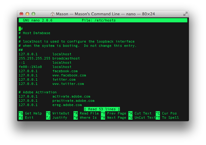 How To Block Websites On Your Mac Using Terminal Mason Sklut - roblox admin commands mac
